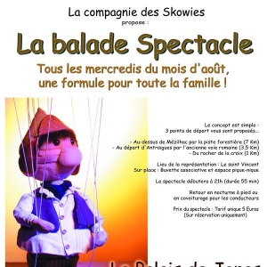 Affiche de la balade spectacle 2011