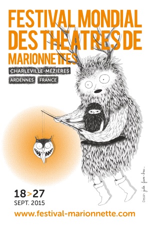 Festival Mondial des Théâtres de Marionnettes 2015 Petite affiche