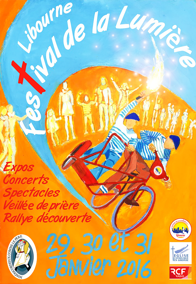Affiche du festival de la lumière 2016