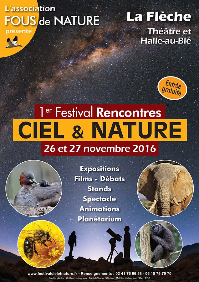 1er Festival Rencontre Ciel et Nature 26 et 27 novembre 2016