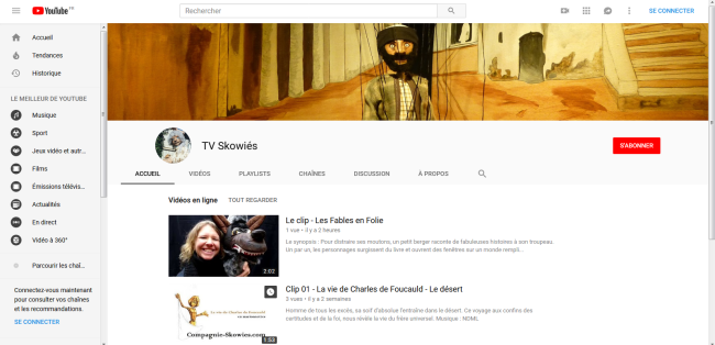 youtube-TV Skowiés