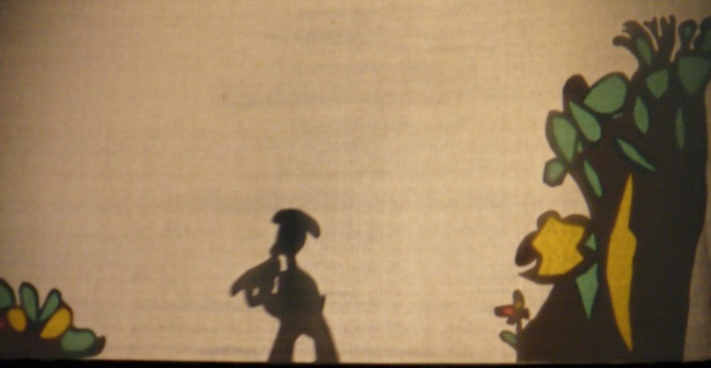Ombres chinoises (un chasseur) Ombres chinoises (un chasseur)