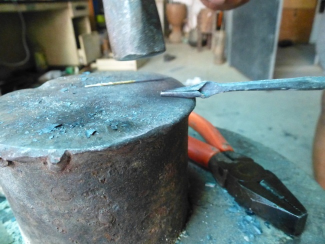 Fabrication de l'outillage 74