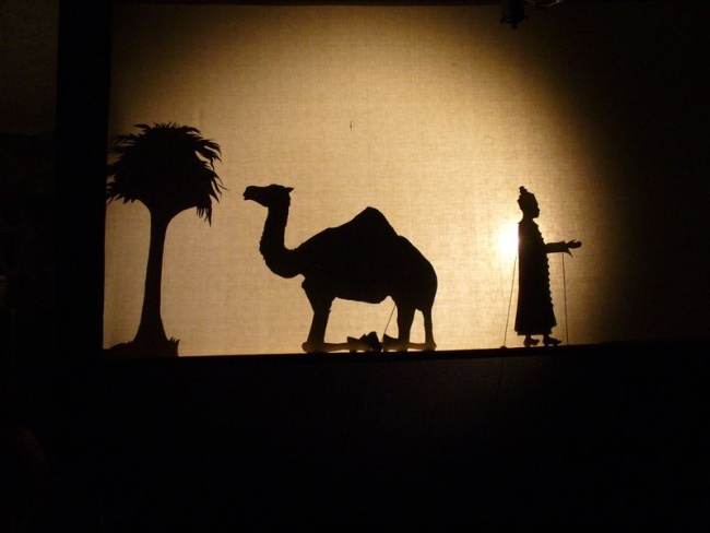 Les rois mages, ombres chinoises