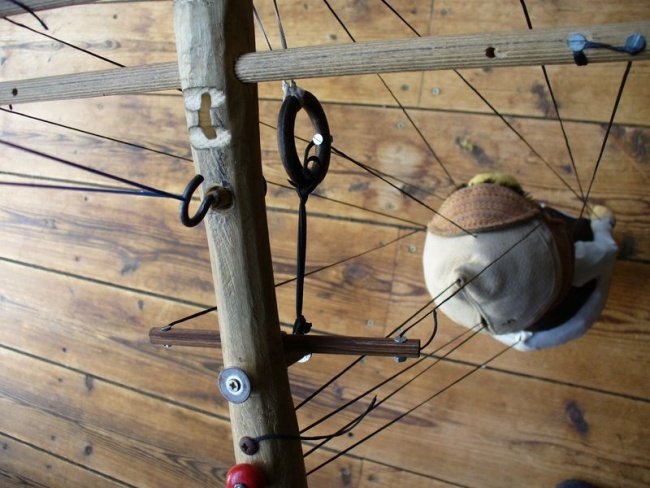 Jonas et sa manette de commande