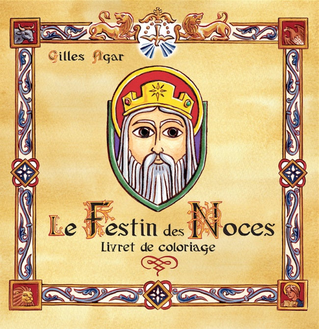 Un livre de coloriage : Le Festin des Noces