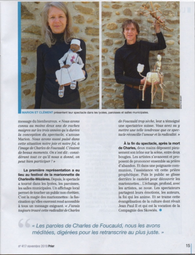 Article La Vie - Decembre 2019 - p15