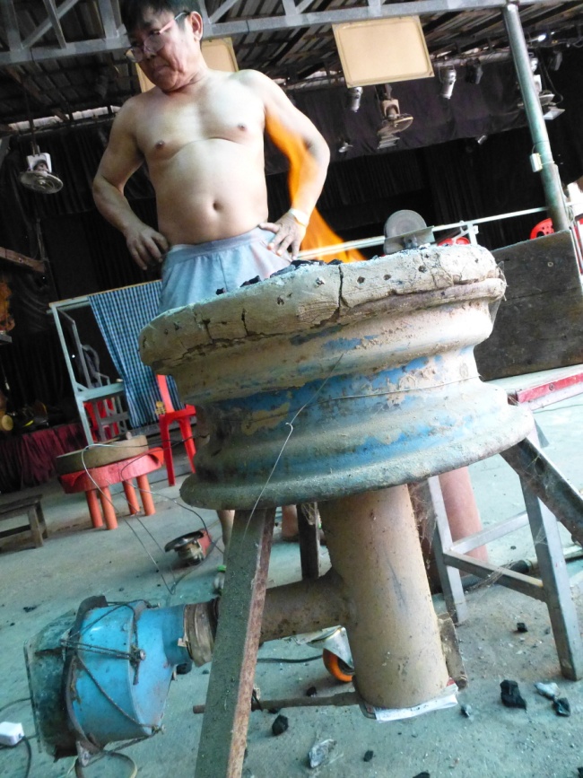 Fabrication de l'outillage 40