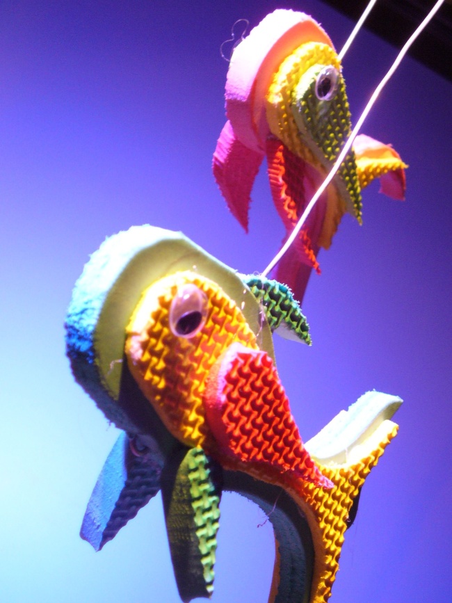 Les poissons, spectacle de marionnettes