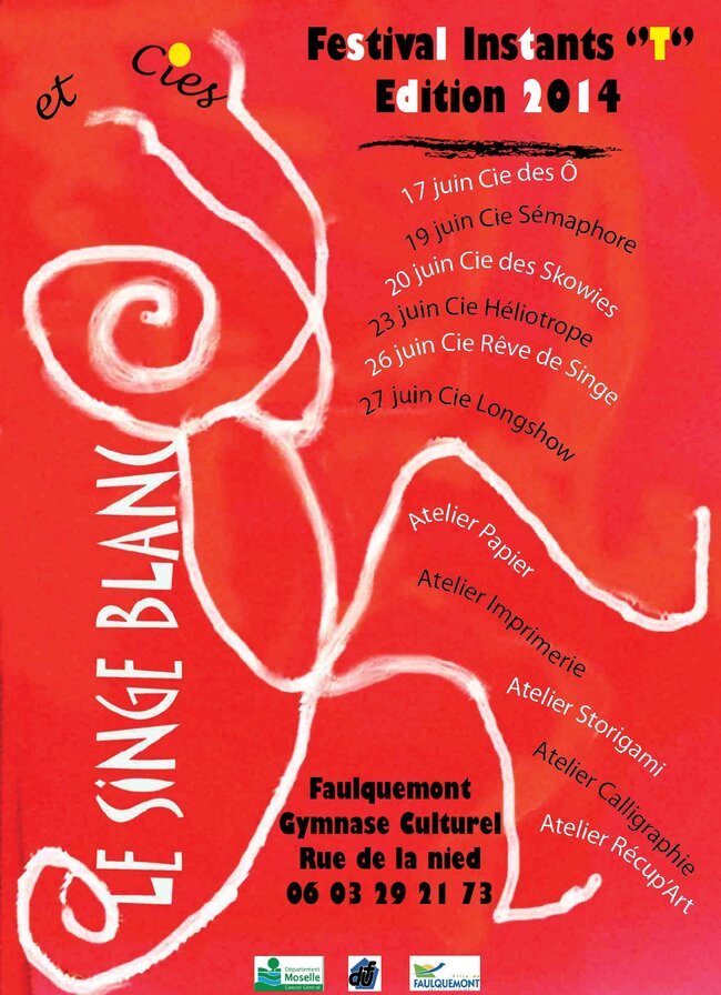 L'affiche du Festival Instants « T » édition 2014
