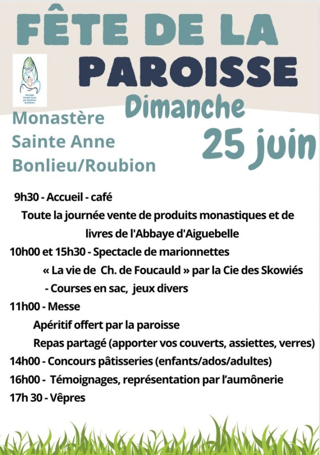 fête de la Paroisse de Bonlieu
