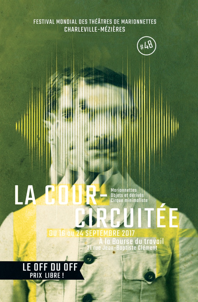 La Cour de la Bourse du Travail Charleville 2017 Affiche